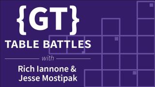 {gt} Table Battles || Crosswords || RStudio